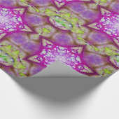 ABSTRACT ROZE PAARS FUCHSIA STER CADEAUPAPIER (Hoek)