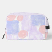 Abstract Roze, Paarse en Lavendel Toilettasje (Achterkant)