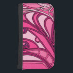 Abstract roze paneelschildering galaxy s4 portemonnee hoesje<br><div class="desc">Een Daliesque druk,  dit abstracte roze schilderij van Tina Kafantaris kenmerkt verdraaide,  gesmolten lijnen die in drie panelen worden gesegmenteerd. Een levendige surrealistische gedrukte tekst die er geweldig uitziet op een aantal producten. Bestel vandaag nog!</div>