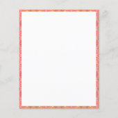 abstract roze patroon flyer (Voorkant)