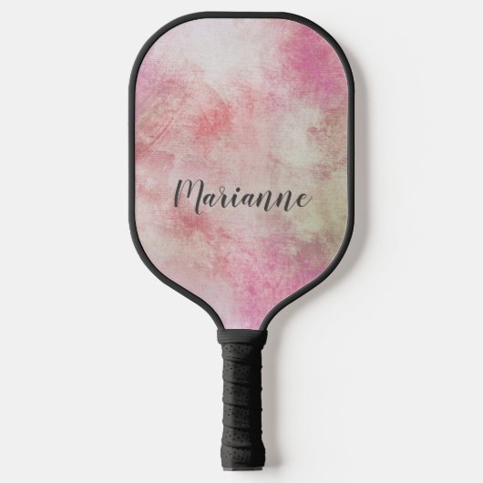  Abstract roze patroon Pickleball Paddle (Voorkant)