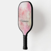  Abstract roze patroon Pickleball Paddle (Links)