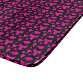 Abstract Roze Patroon Snijplank (Hoek)