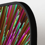 Abstract roze pekelpedaaltje pickleball paddle (Links Detail)