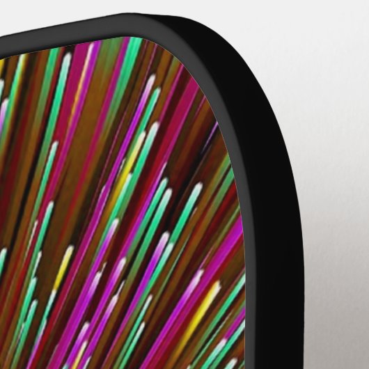 Abstract roze pekelpedaaltje pickleball paddle (Links Detail)