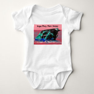 Abstract roze romper