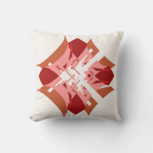 Abstract roze rood met wit diamantontwerp