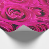 Abstract Roze Roses Garden Elegant Floral Cadeaupapier (Hoek)