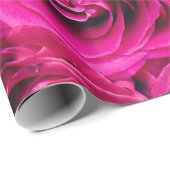 Abstract Roze Roses Garden Elegant Floral Cadeaupapier (Rol Hoek)