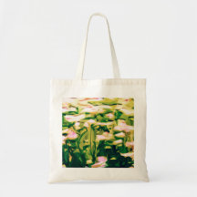 Abstract roze tas voor het schilderen van bloemen