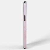 Abstract Roze Textuur Marmer iPhone Hoesje (Rechterkant)