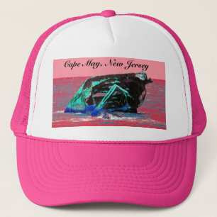 Abstract roze trucker pet