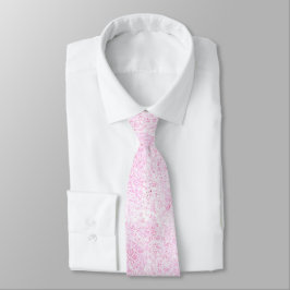 Abstract Roze Webby Tie Dye Stropdas