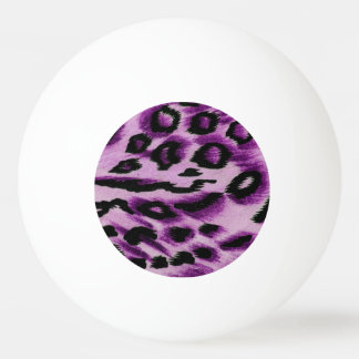 Abstract roze zwarte heipster Cheetah Animal Print Pingpongbal