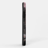 Abstract Roze & Zwarte Kunst Mobiel Hoesje (Achterkant/rechts)