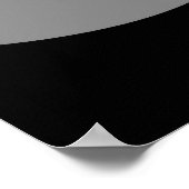 Abstract roze zwarte witte AP0001 Poster (Hoek)