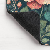 Abstract rozen bloem bloei ontwerp Patroon Muismat (Hoek)