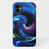 Abstract ruimteschip iPhone 5 hoesje (Achterkant)