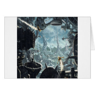 Abstract ruimtestation