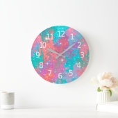 Abstract ruimtevaartuig | Wandklok (Huis)