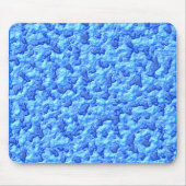 Abstract Ruw Blauw Oppervlak Muismat (Voorkant)