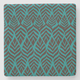 Abstract Safari Moderne Marmeren Onderzetters
