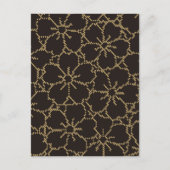 Abstract Sakura Japans Floral Kimono Briefkaart (Voorkant)