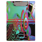 Abstract samenhorigheidsklembord klembord (Voorkant)