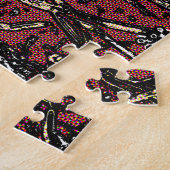 Abstract Samphire-ontwerp Legpuzzel (Zijkant)