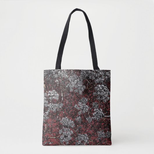 Abstract Samphire-ontwerp Tote Bag (Voorkant)