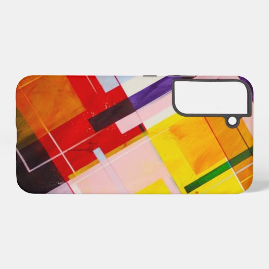 Abstract Samsung Galaxy Hoesje (Achterkant horizontaal)