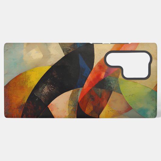 Abstract Samsung Galaxy Hoesje (Achterkant horizontaal)