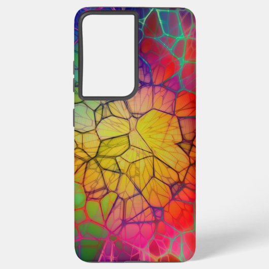 Abstract Samsung Galaxy Hoesje (Achterkant)