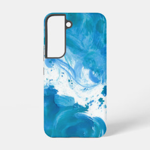 Abstract Samsung telefoonhoesje - Oceaanstroom Galaxy Hoesje