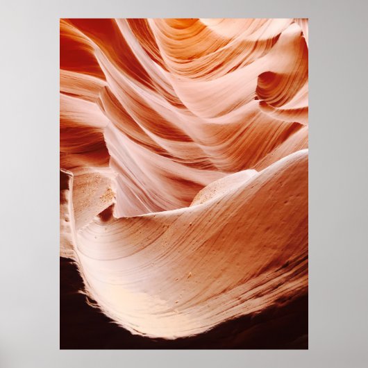 ABSTRACT SANDSTONE RAVINE POSTER (Voorkant)