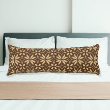 Abstract Scandinavisch geometrisch bloemenpatroon