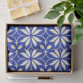 Abstract Scandinavisch geometrisch bloemenpatroon Tissuepapier (Geschenk)
