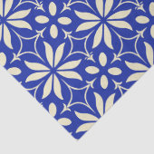 Abstract Scandinavisch geometrisch bloemenpatroon Tissuepapier (Detail)