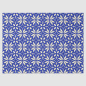 Abstract Scandinavisch geometrisch bloemenpatroon Tissuepapier (Voorkant)