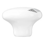 Abstract Scandinavisch geometrisch ontwerp Keramische Knop (Zijkant)