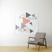 Abstract Scandinavisch geometrisch ontwerp Wandkleed (In Situ (horizontaal))
