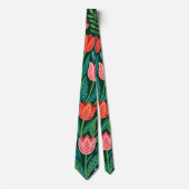 Abstract Scandinavische Tulp Vlinders Das (Voorkant)