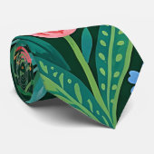 Abstract Scandinavische Tulp Vlinders Das (Opgerold)