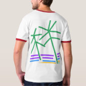 Abstract scenario t-shirt (Achterkant)