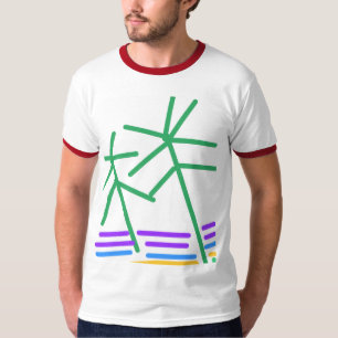 Abstract scenario t-shirt