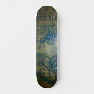 Abstract scharnierschaar persoonlijk skateboard