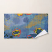 Abstract Schilderachtig Waterverf Handdoek (Handdoek)