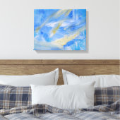 Abstract schilderen 51 "Bliss Canvas Afdruk (Insitu (Slaapkamer))