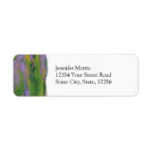 Abstract schilderen 51 "Bliss Etiket (Voorkant)