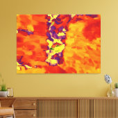 Abstract schilderen | Abstract artikel 15 Canvas Afdruk (Insitu (Woonkamer))